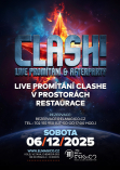 Clash! Live promítání & Afterparty
