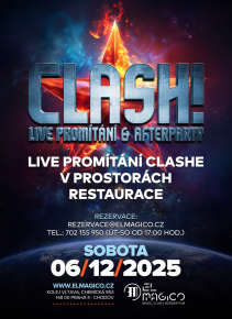 Clash! Live promítání & Afterparty